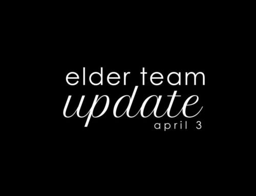 Elder Update April 3